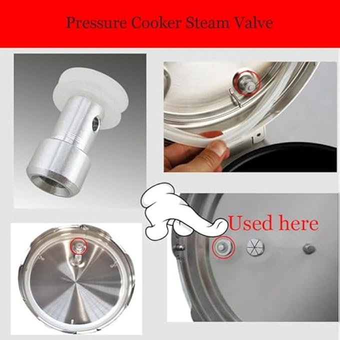 rayihni Pressure Cooker Replacement Steam Valve Set 12 Floaters And 12 Sealers Universal Fit For Xl Ybd60100 Ppc780 Ppc770 Ppc790 - Image 2