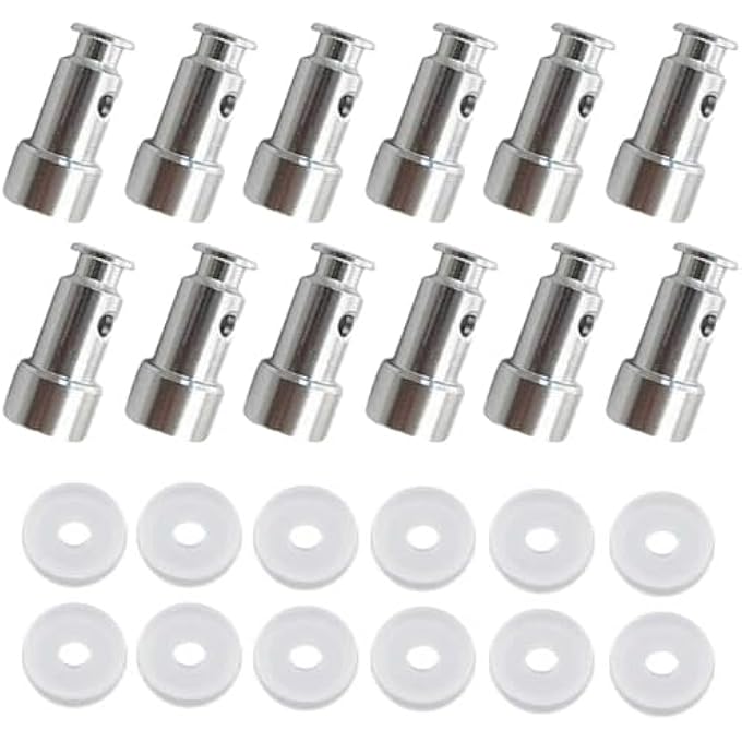 rayihni Pressure Cooker Replacement Steam Valve Set 12 Floaters And 12 Sealers Universal Fit For Xl Ybd60100 Ppc780 Ppc770 Ppc790 - Image 1