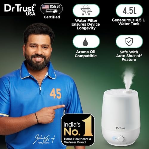 Dr Trust Luxury Cool Mist Room Humidifier for Adults and Baby Bedroom 4.5L - 907 - Image 2