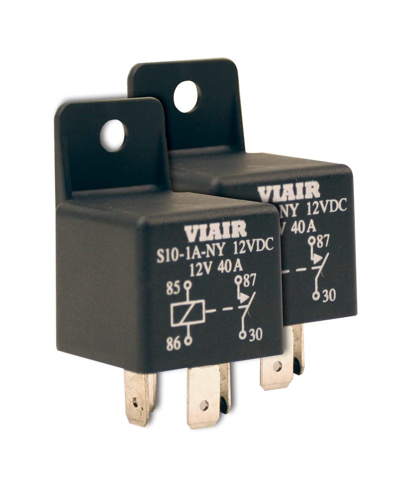 VIAIR 485C Dual Air Compressor for Air Suspension (2 Pack) 12V Continuous Duty Cycle Compressor for Air Tanks, Bags, Air Horns 200 PSI (Platinum) - Image 2