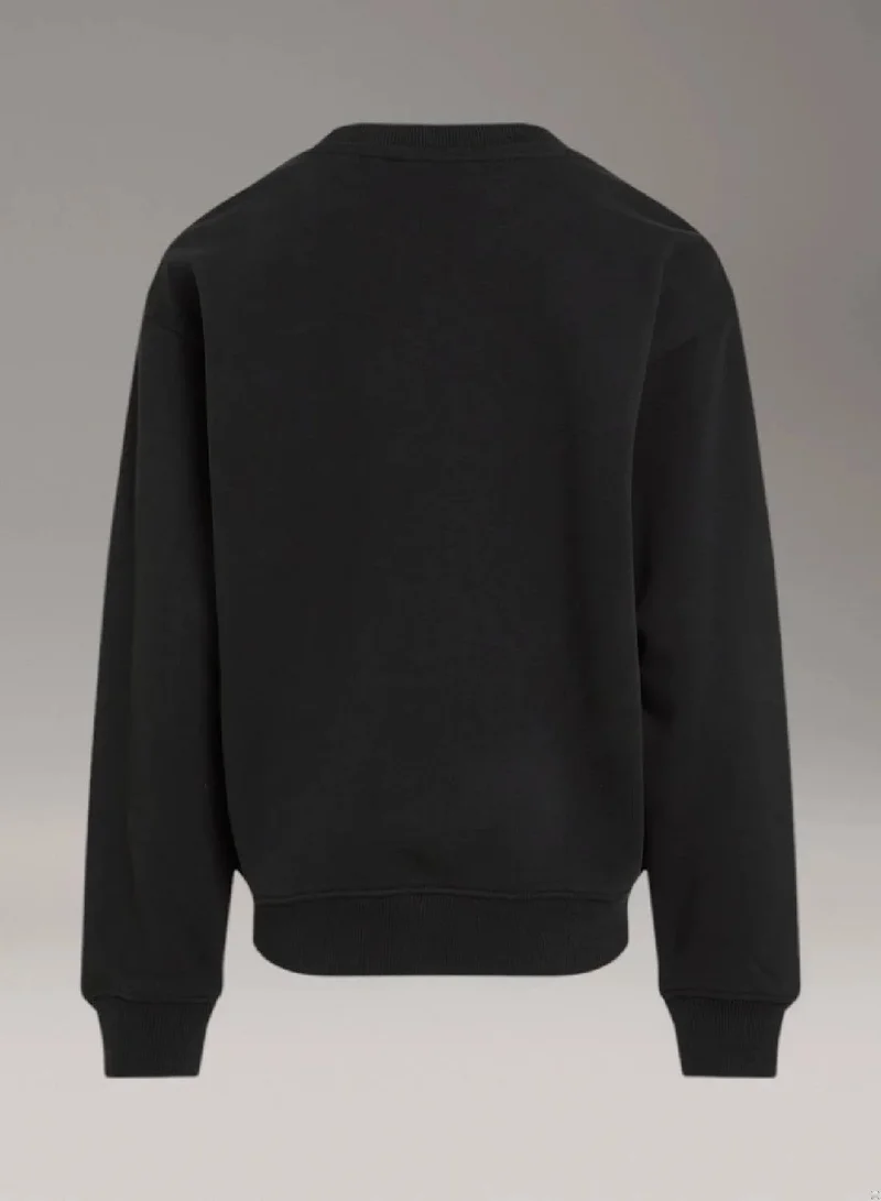 Calvin Klein Jeans Ck Black Gradient Graphic Sweatshirt for Men | Best Price UAE