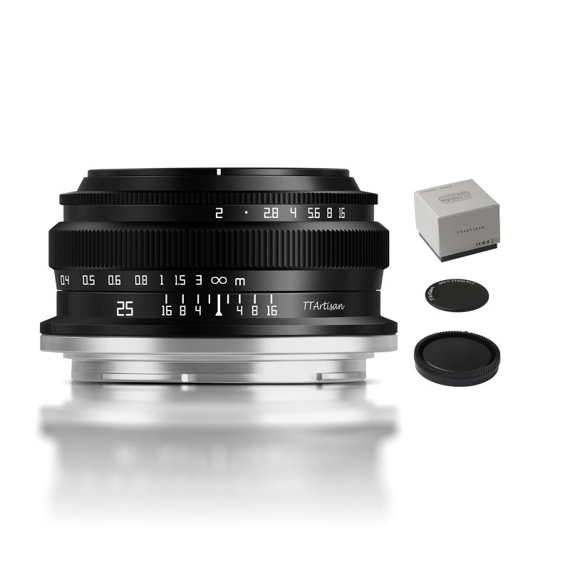 TTArtisan APS-C 25mm F2 Metal Bodied Mirrorless Camera Lens Compatiable with Z Mount Z5 Z6 Z7 Z6II Z7II ZFC Z30 Z50 Z9 - Image 1