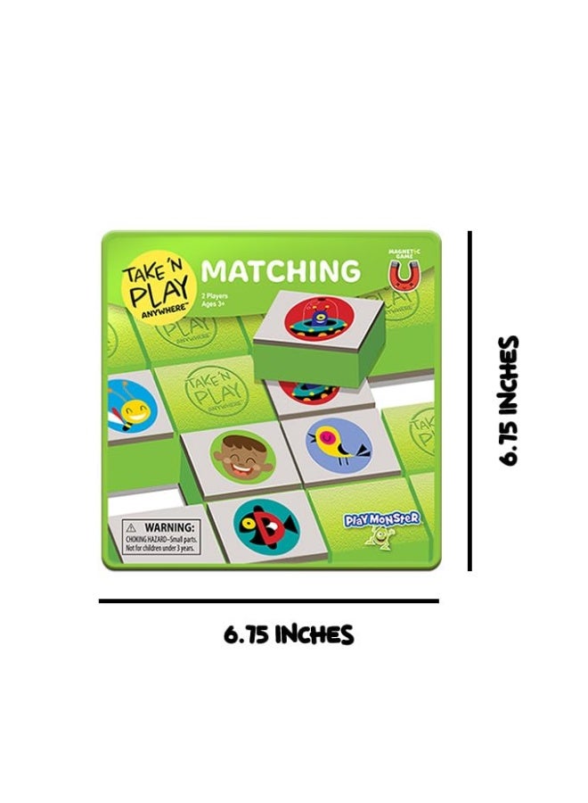 PlayMonster Take N Play â€” Matching Game â€” Easy to Use, Hard to Lose â€” Fun on the Go Travel Game â€” For Ages 3+ - Image 3