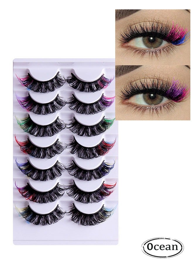 جي أس مجموعة الرموش الملونة - Image 1