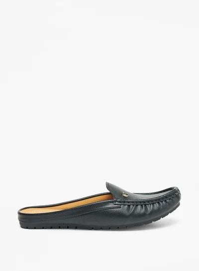 Le Confort Textured Slip-On Mules