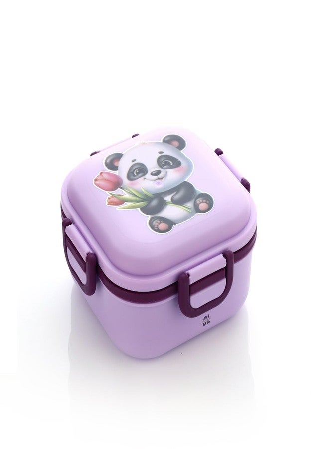 Craftlayout Hungers Lunch Box for Kids & Adults | Premium BPA-Free Plastic Tiffin | Airtight, Leak-Proof, Lightweight Food Container for School, Office, College & Travel | Multicolor - Image 1