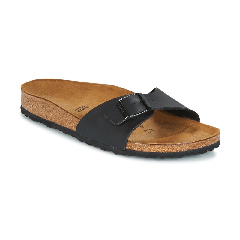 Birkenstock Unisex Narrow Fit Sandals, Black, 9 US Women - Image 1