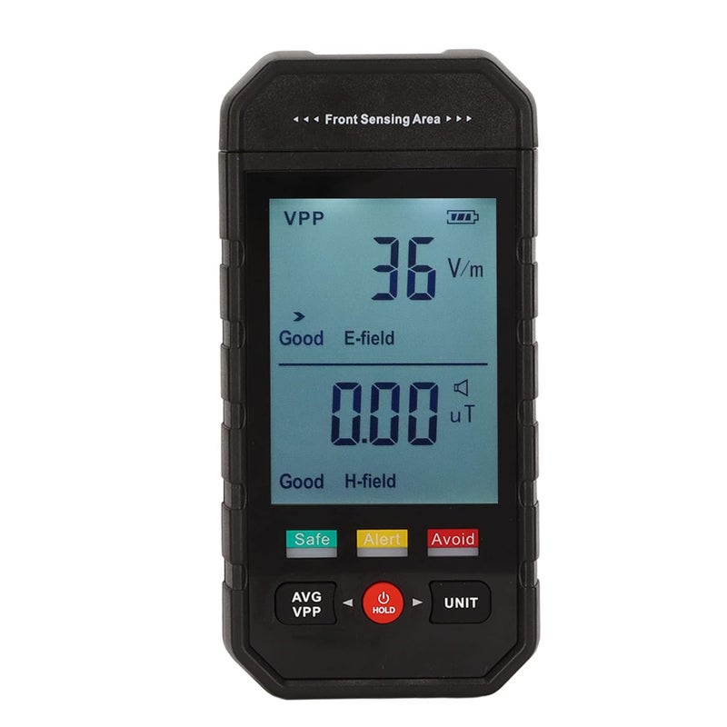 EMF Meter Handheld, Portable Digital EMF Detector with LCD Large Screen, Electromagnetic Radiation Detector for Home Office and Appliances - Image 1