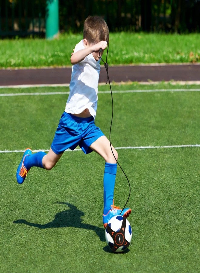 Xerceo 2-in-1 Handheld & Waist Belt Soccer Kick Trainer | Solo Juggling Net | Adjustable Thickened Strap & Sturdy Cord | Compatible with 3-in-1 Training Equipment for Kids & Adults - Image 4