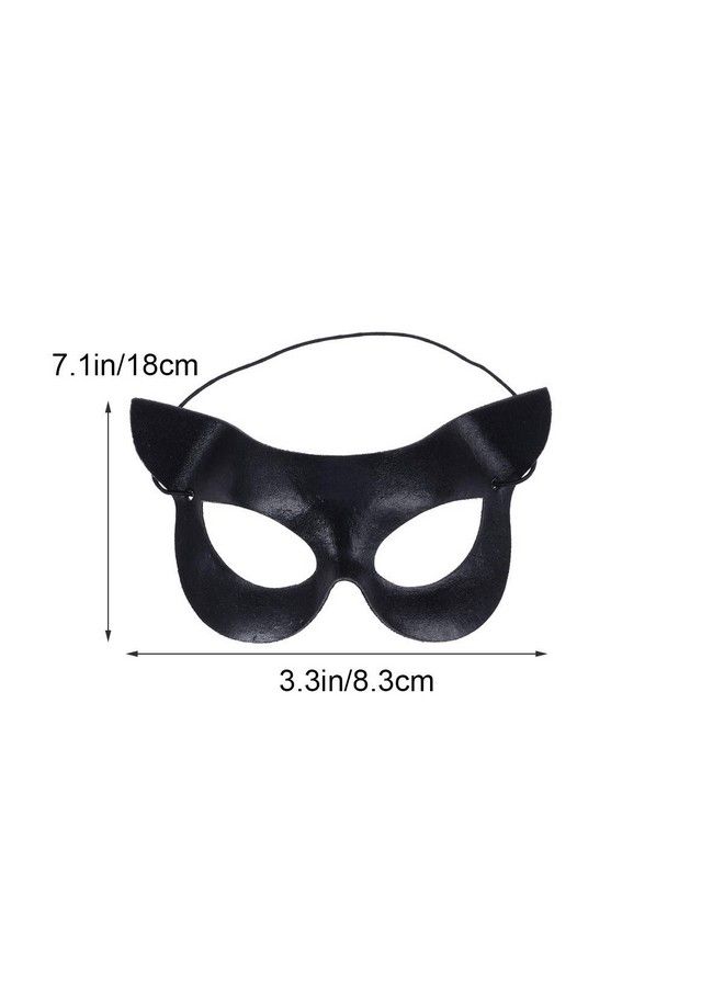 BinaryABC أقنعة هالوين بدلة هالوين قناع ميسيريد قناع عين القط نصف قناع - Image 4