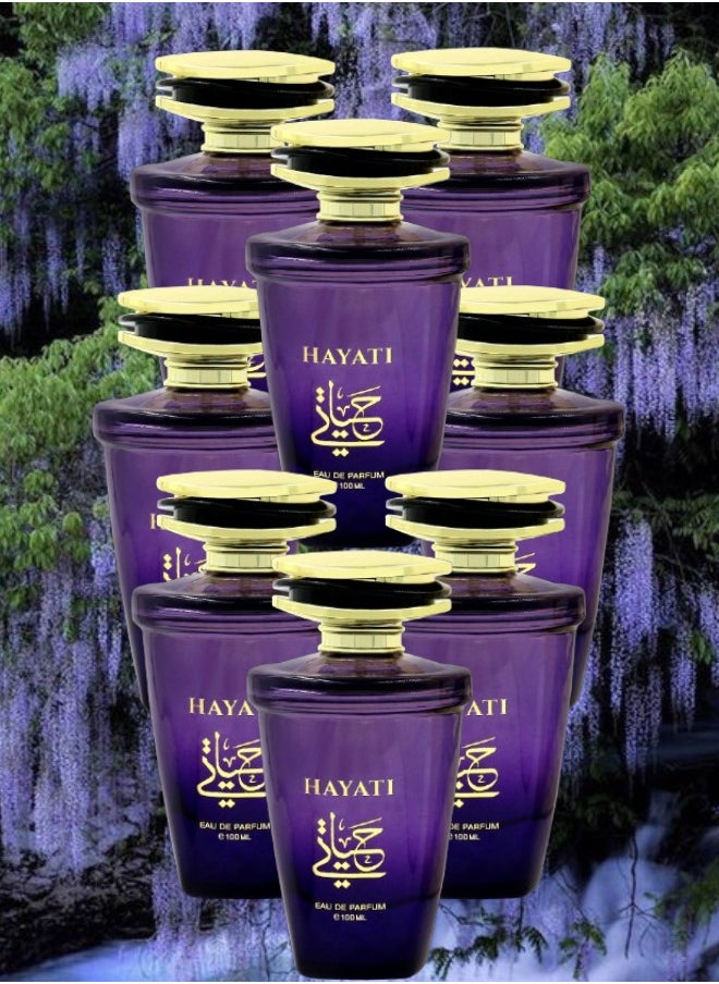 8 Pieces Hayati Perfume 100ML - pzsku/ZEA2087118A5EEF513D9DZ/45/_/1718736823/800100b5-eb91-4aa3-b219-5bb207172998