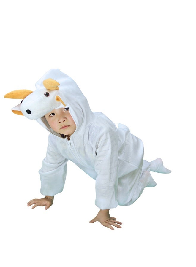 NIBEMINENT Children's animal costumes: tigers, frogs, rabbits, small animals, school programs, performances, and costumes - Image 1