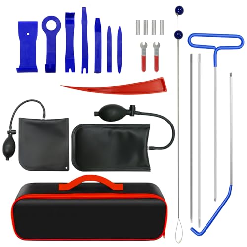 Tekeviss تيكيفيس 22 قطعة من سحب دبابيس العجلات الفولاذية المقاومة للصدأ، خطاف سحب بطول 68 بوصة، - Image 1