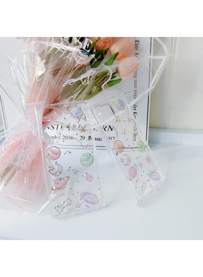 اس-توب جراب لهاتف Samsung Galaxy A22 4G Cosmic Star Glitter Epoxy TPU - Image 2