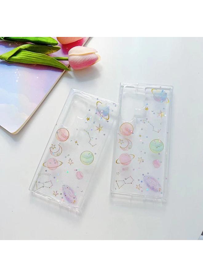 اس-توب جراب لهاتف Samsung Galaxy A22 4G Cosmic Star Glitter Epoxy TPU - Image 3