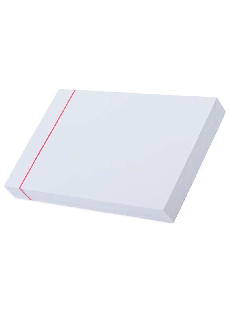 FIS Record/Index Cards, 2 Side Plain, Size 8x5"(20.32x17.7cm) 180gsm, 100 Sheets, Color White-FSIC85-180WH - Image 4