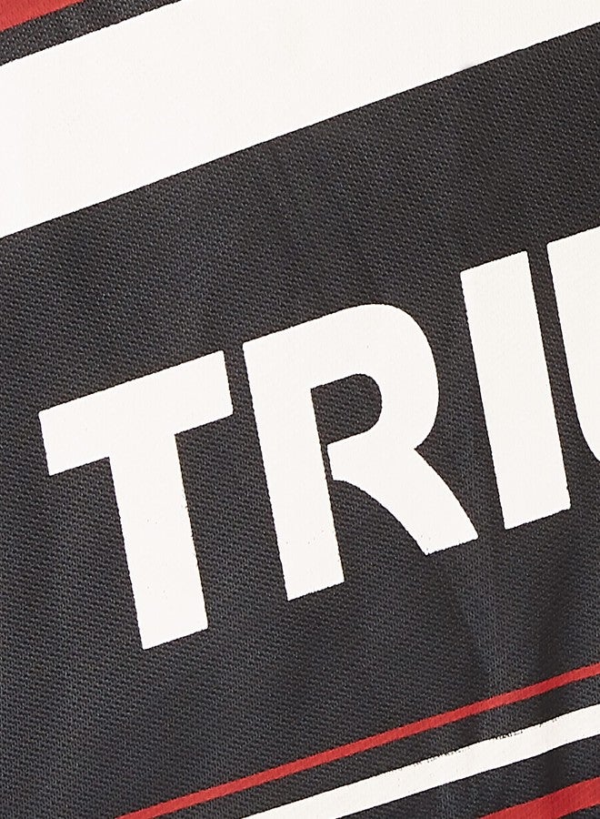 Triumph Bolt Graphite Composite Light Weight Strung Badminton Racket with Cosmic-3R Single Compartment Badminton Bag Black/Red - Image 4