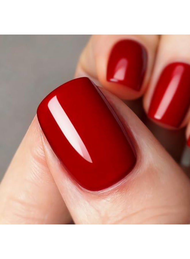 Vishine Gelpolish Professional Manicure Salon UV LED Soak Off Gel Nail Polish Varnish Color Blood Red1337 - Image 4