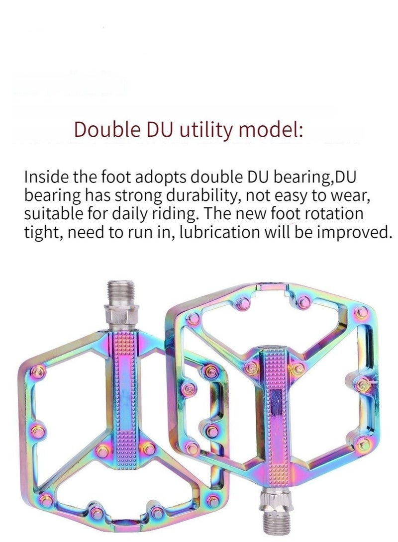 Y&D One Pair Bicycle Pedals Mountain Bike Aluminium Alloy Accessories - Image 2