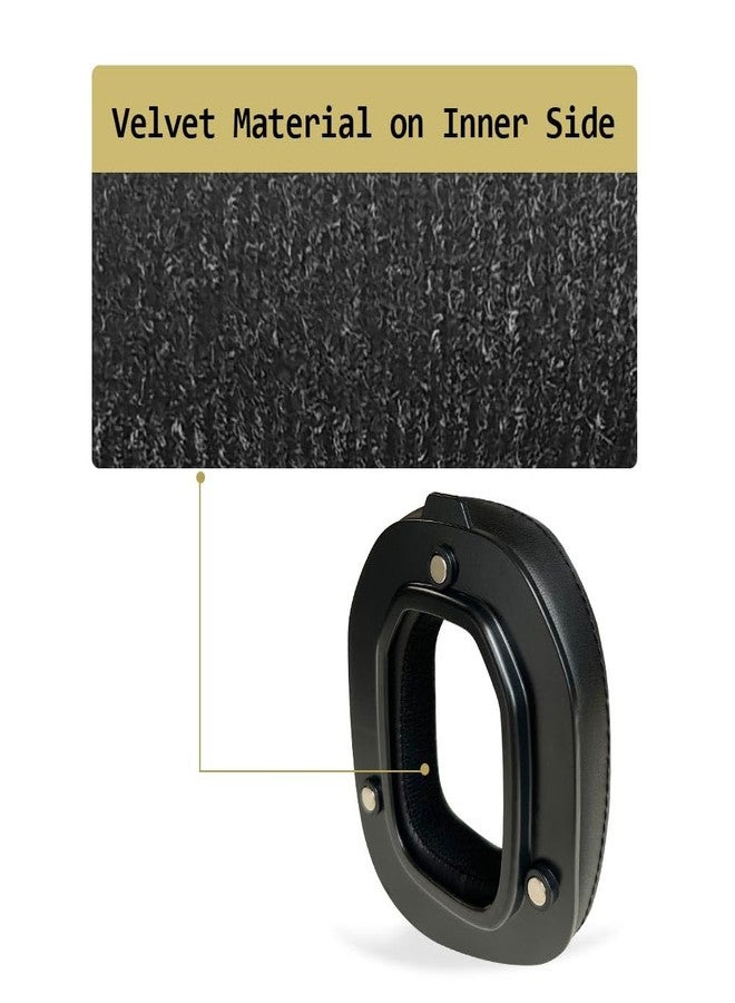 MQDITH Soft Protein Leather Replacement Ear Pads Compatible with Astro A50 GEN4,GEN5 and A50X Headset - Image 4