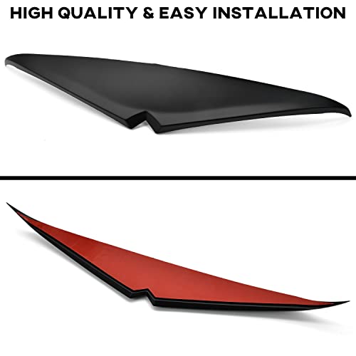 VEISUTOR ملصق حواجب المصابيح الأمامية VEISUTOR لطرز Road Glide من 2015 وما بعدها، غطاء زينة حواف المصابيح الأمامية السوداء لملحقات هارلي ديفيدسون Road Glide 2015 وما بعدها - Image 5