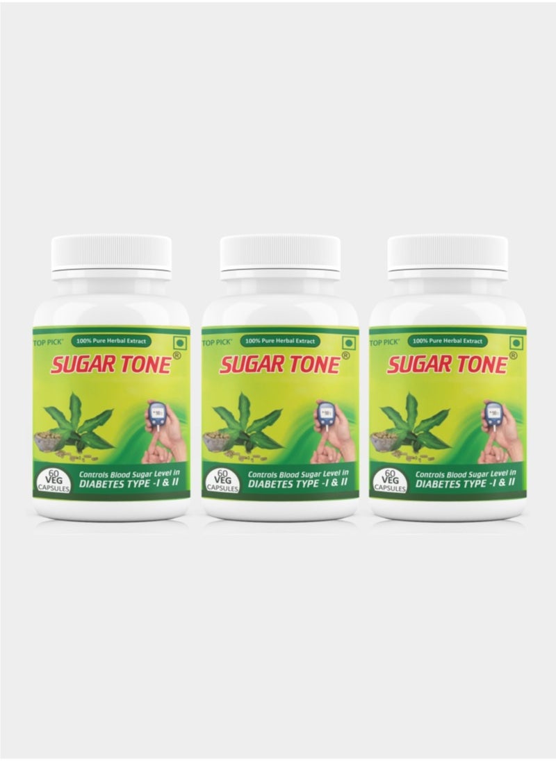 Top Pick - Medi Nutrica Sugar Tone Pack of 3 - Image 1