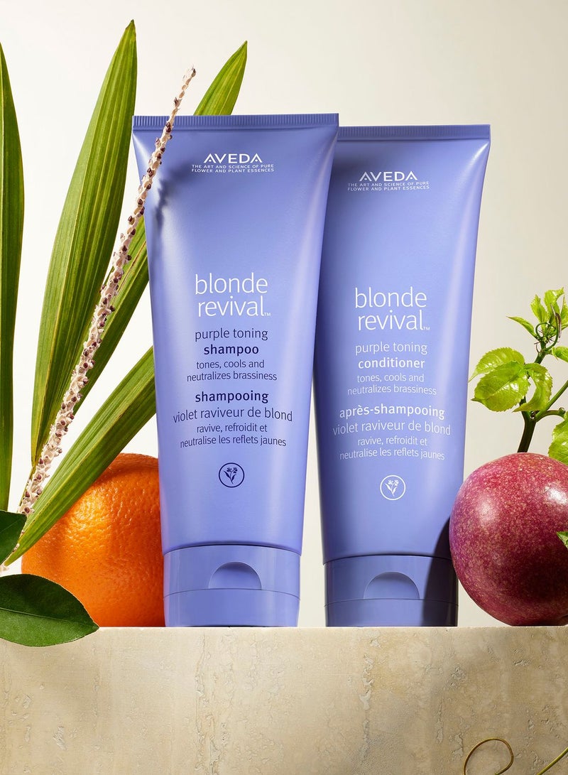 AVEDA Blonde Revival Purple Toning Conditioner 200ml - Image 2
