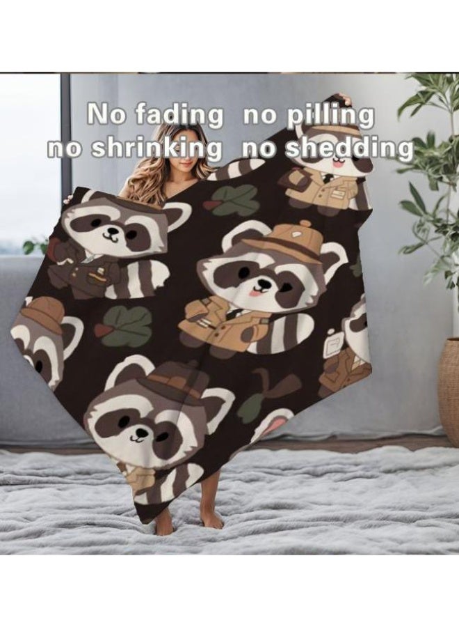 عام بطانية رقيقة من الفانيلا الكرتونية للأطفال والرضع (دافئة ومريحة، ومناسبة للنوم والألعاب) 70 سم * 100 سم - Image 5