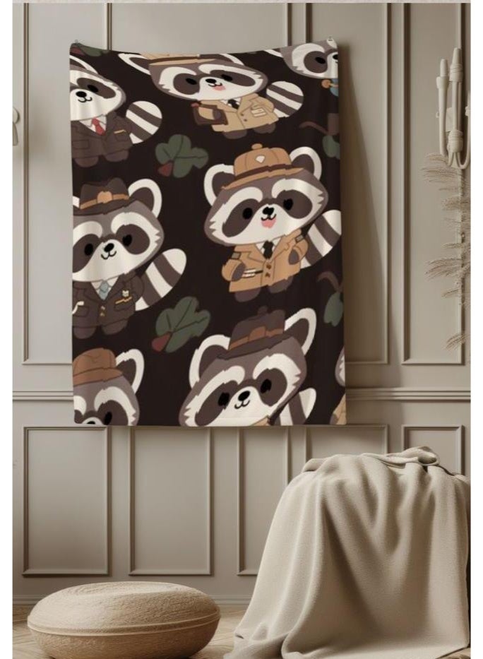 عام بطانية رقيقة من الفانيلا الكرتونية للأطفال والرضع (دافئة ومريحة، ومناسبة للنوم والألعاب) 70 سم * 100 سم - Image 3