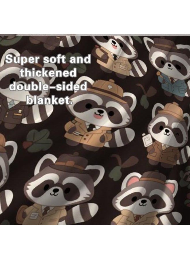 عام بطانية رقيقة من الفانيلا الكرتونية للأطفال والرضع (دافئة ومريحة، ومناسبة للنوم والألعاب) 70 سم * 100 سم - Image 1