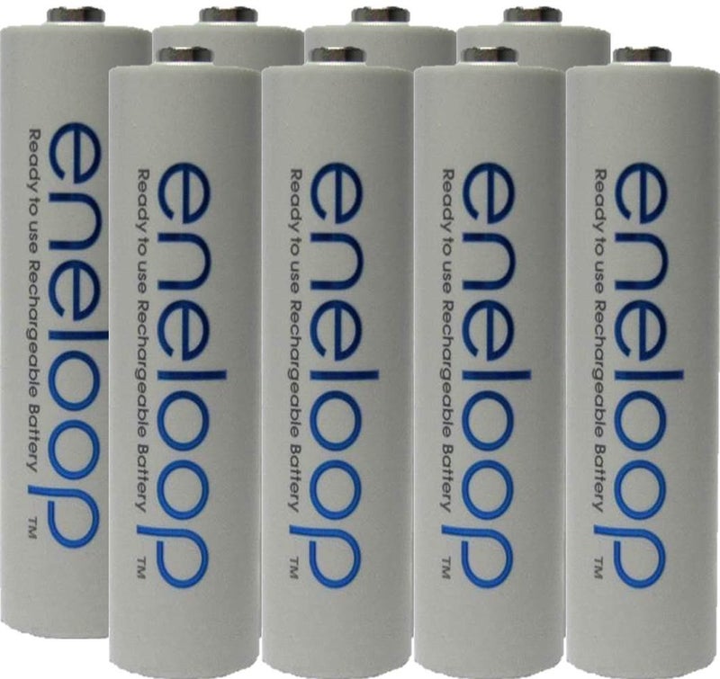 Eneloop 70-ZP2A-6D26 AAA 4th generation NiMH Pre-Charged Rechargeable 2100 Cycles Battery with Holder 8 Count(Pack of 1) - Image 2