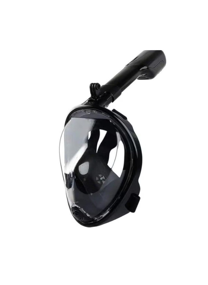 Generic Full Face Snorkel Mask, Foldable Anti-Fog Snorkel Mask, Wide Underwater Mask for Kids and Adults 
