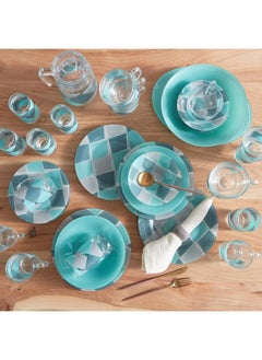 Luminarc Ambi Carron Ocean 46 Piece Dinner Set  - Image 1