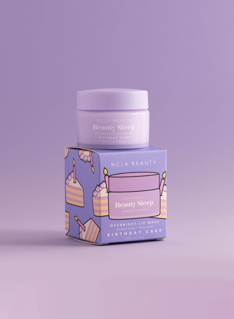 NCLA Beauty Sleep Birthday Cake Lip Mask  15Ml - Image 3