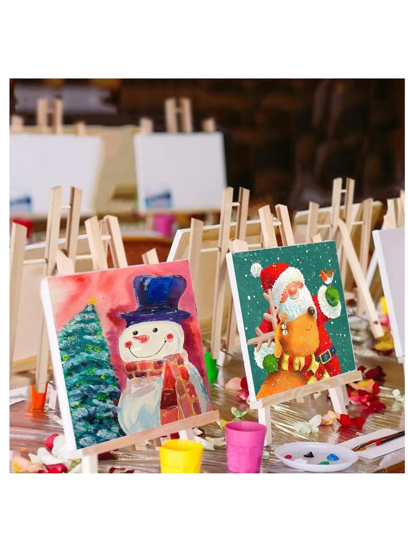 ATKET Wooden Painting Easel Stand To Hold Canvas Upto 50cm Height - Image 3