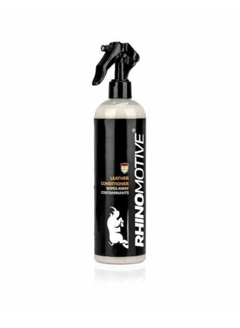 RHINOMOTIVE RHINOMOTIVE Automotive Leather Conditioner 500ML Preserves the leather’s strength durability and appearance - Image 1