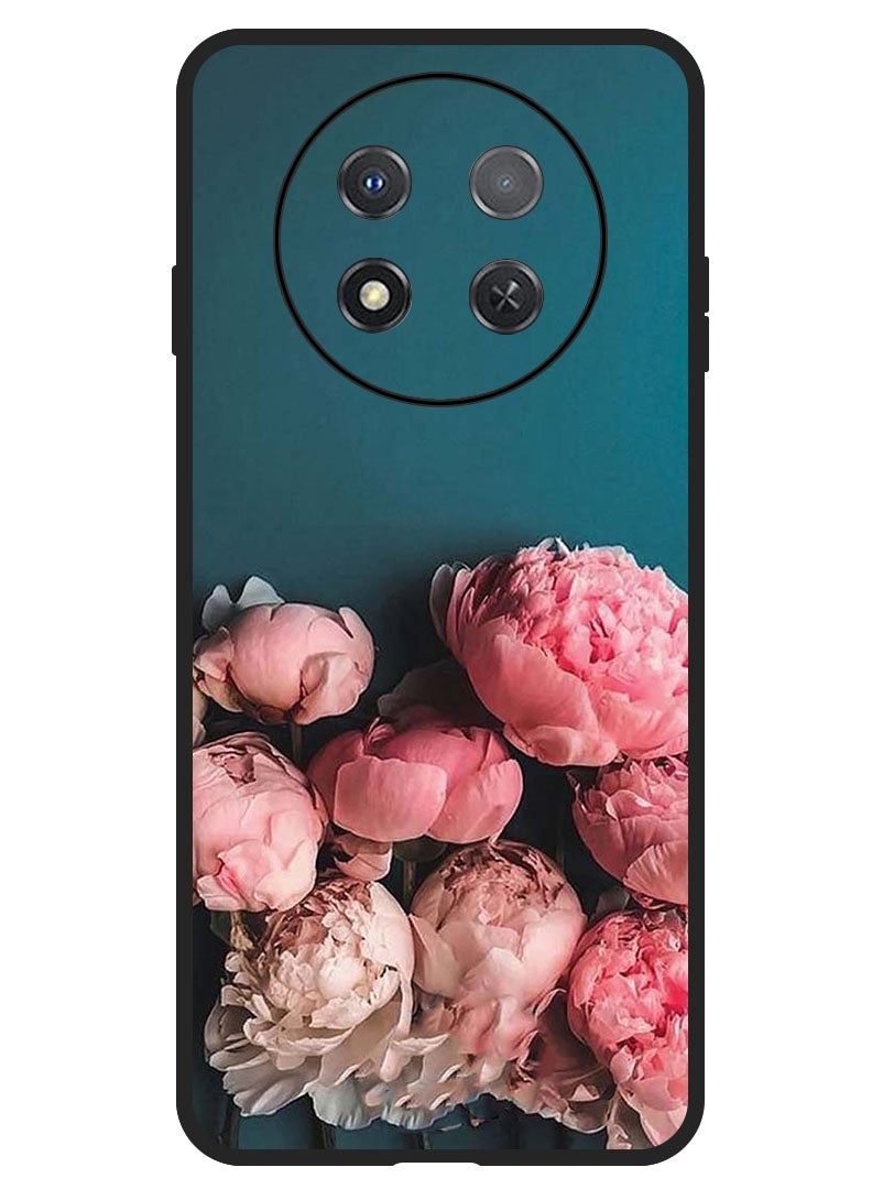 Theodor Protective Case Anti Scratch Shock Proof Bumper Cover For Huawei Enjoy 60X Flowers - Image 1