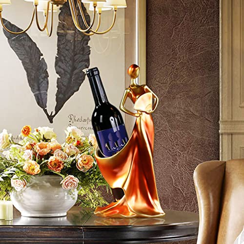 iStarcas Wine Rack - Lady Wine Bottle Holder, Countertop Decorative Woman Wines Holder for Kitchen & Home Bar & Tabletop Decor & Gift - Image 5