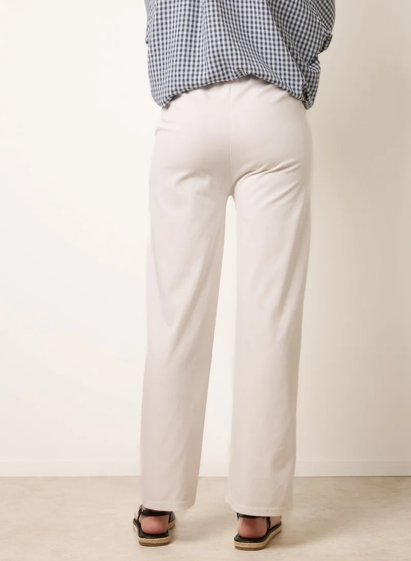 بلو فانيلا Seam Detail Trousers