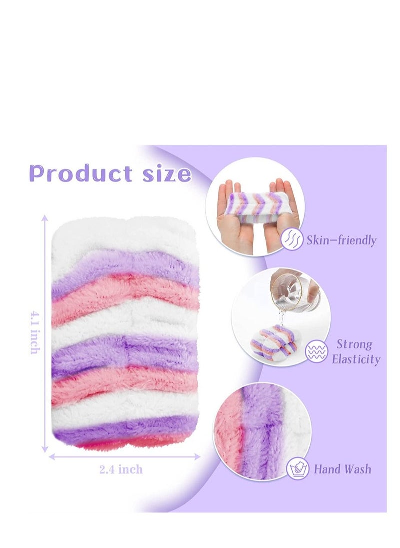 Y&D Women's Wrist Towels for Washing Face, Microfiber Spa Wash Towel Band, Face Wristbands, Absorbent Wristbands Sweatband Girls Prevent Water from Spilling Down Your Arms (8 Pcs)  - Image 5