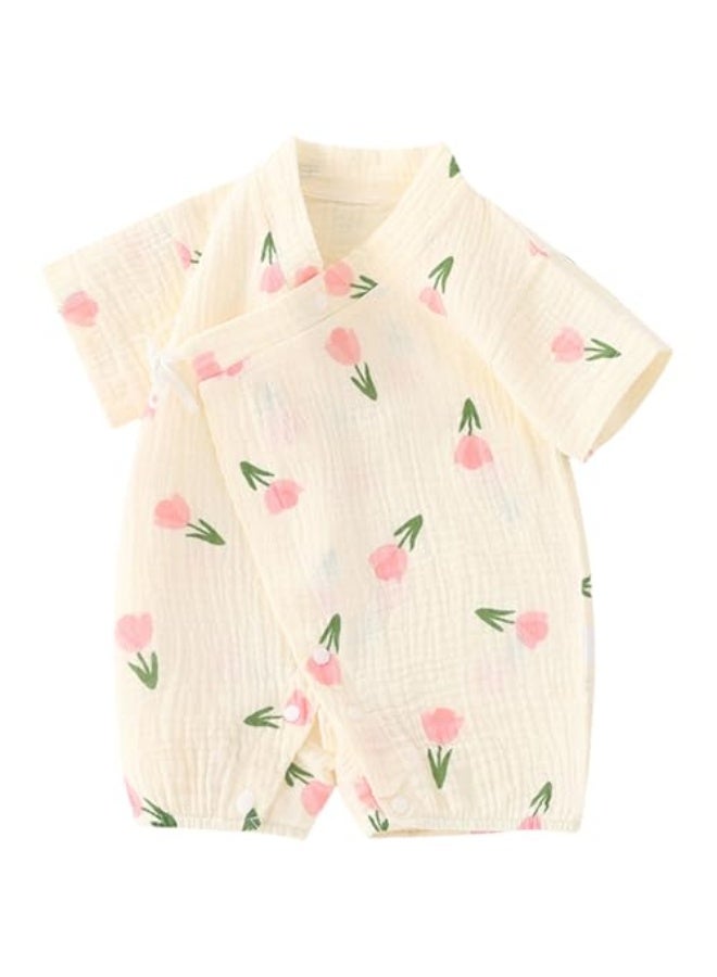 Baby Kimono Robes Cotton Muslin Outfit Newborn - 24 Months - Image 1