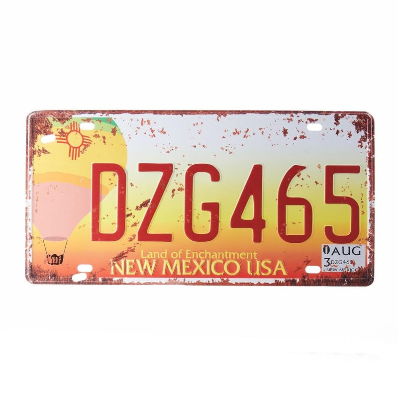 Eazywagon DZG465 Multipurpose Metal Signs - License Wall Plate, Decorative Car Tag - Ideal for Cafe, Restaurant, Shop, Home, Hotel, Club, Office, Living Area - Image 1