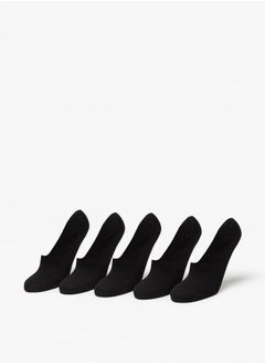 LBL Men's Solid No Show Socks - Set of 5  - Image 1