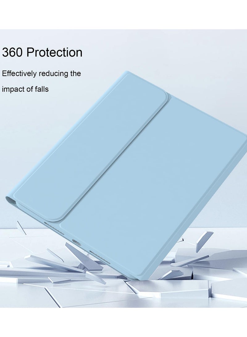 general Keyboard Case for iPad 11th Generation (A16) 2025, for iPad 10th Generation 2022 [Magnetic Detachable Wireless Keyboard][Support 3 System] Folio Case with Pencil Holder - Image 4