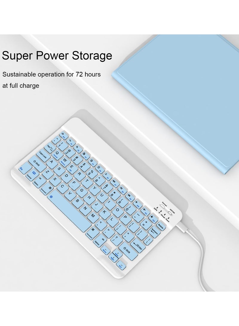 general Keyboard Case for iPad 11th Generation (A16) 2025, for iPad 10th Generation 2022 [Magnetic Detachable Wireless Keyboard][Support 3 System] Folio Case with Pencil Holder - Image 5