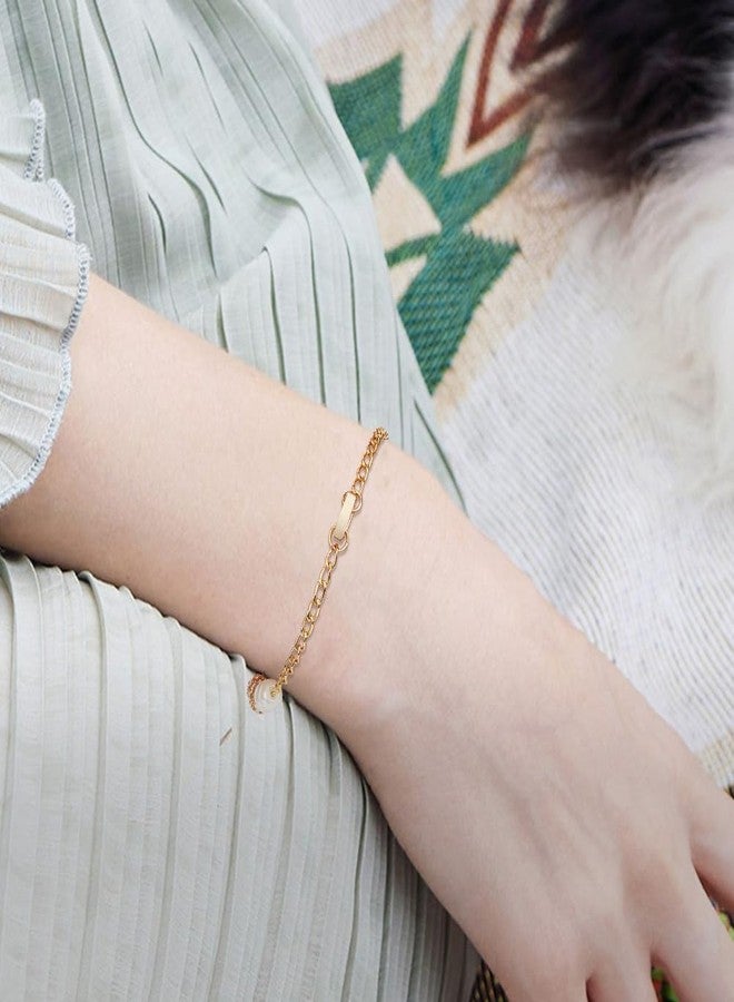 BENECREAT 44Pcs 6 Styles Brass Fold Over Clasp, Watch Band Clasps Bracelets Clasp Fold Necklace Extenders for Bracelet Necklace Craft Jewelry Making - Image 5