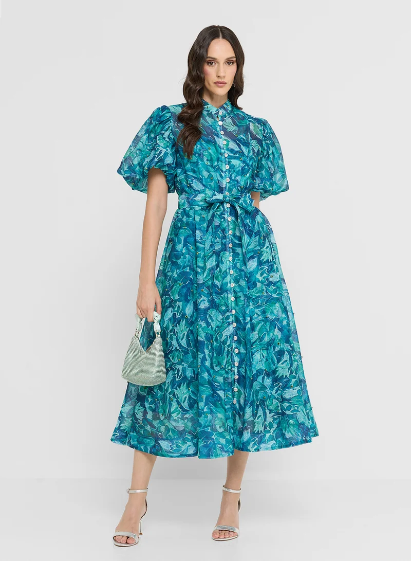 ELLA Floral Print Dress