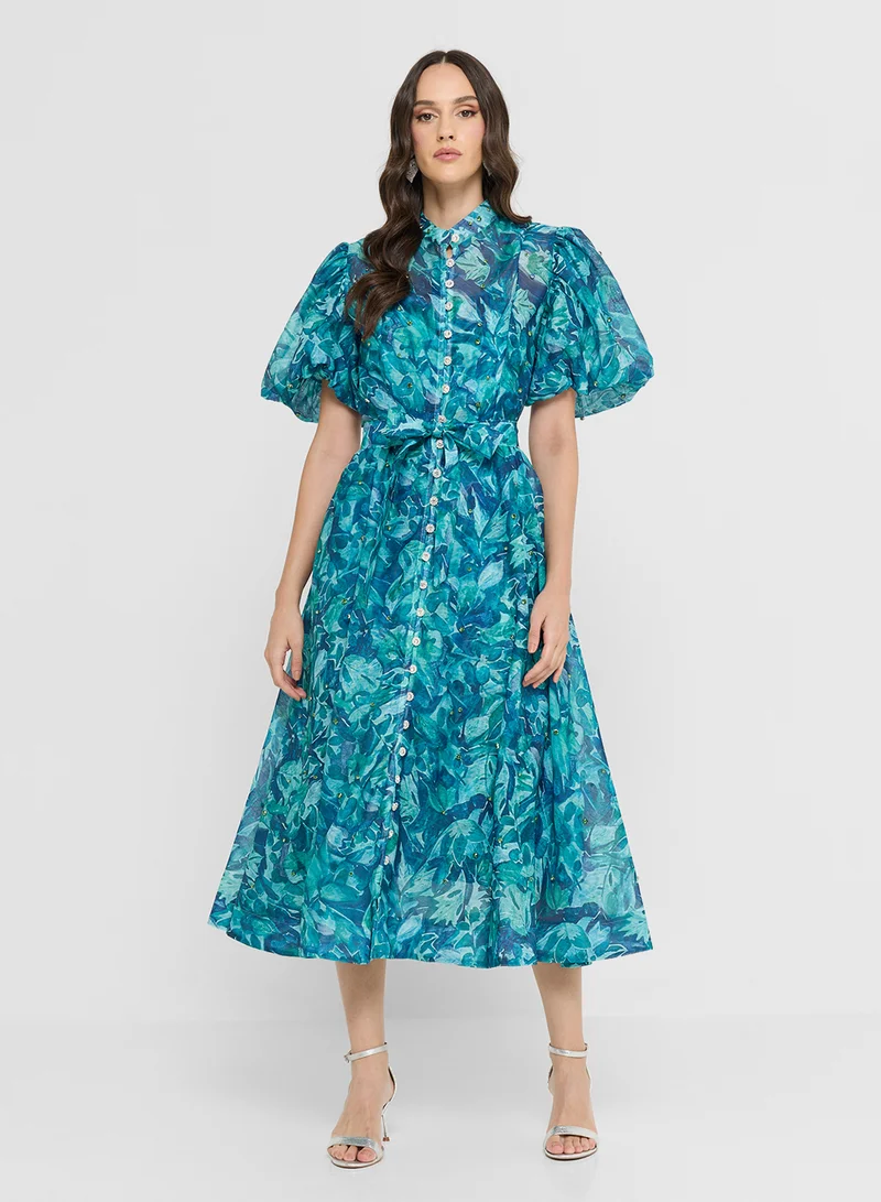 ELLA Floral Print Dress