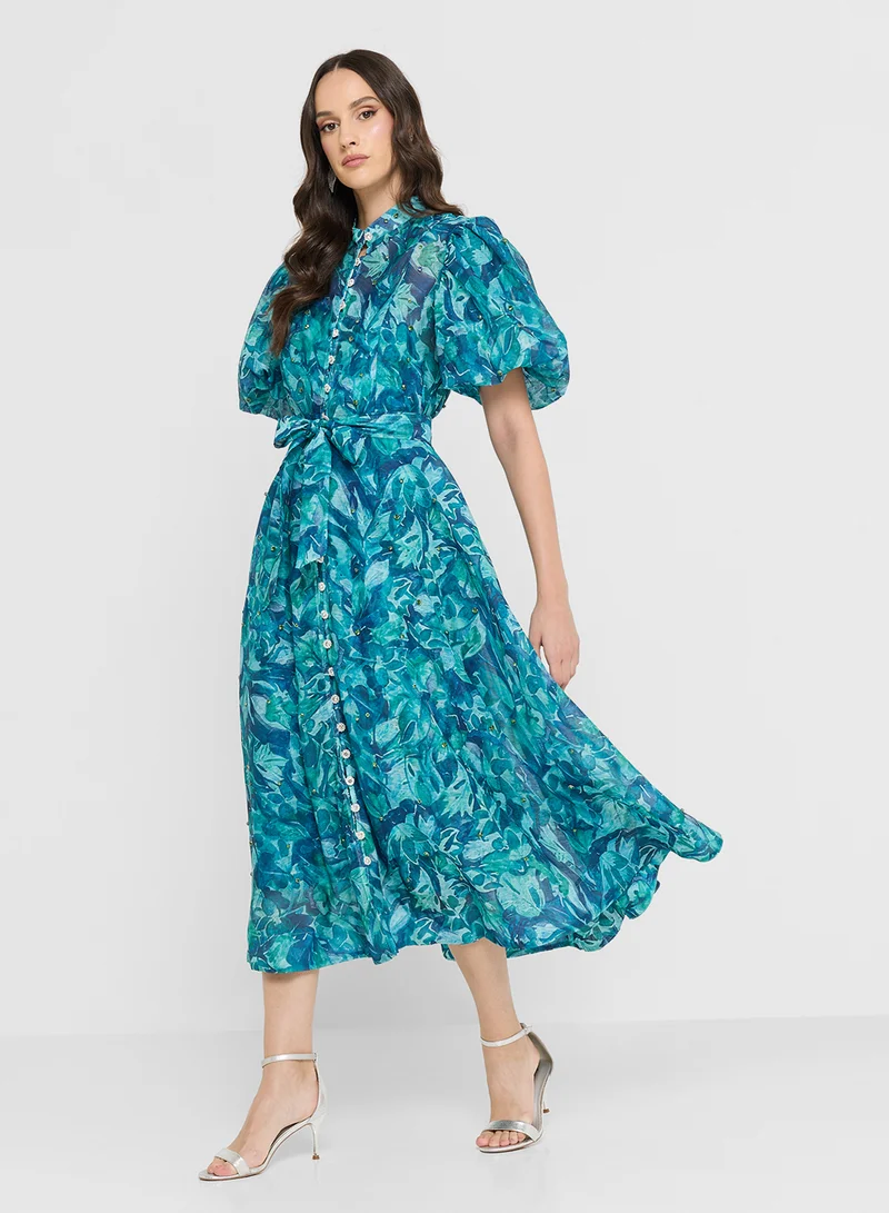 ELLA Floral Print Dress