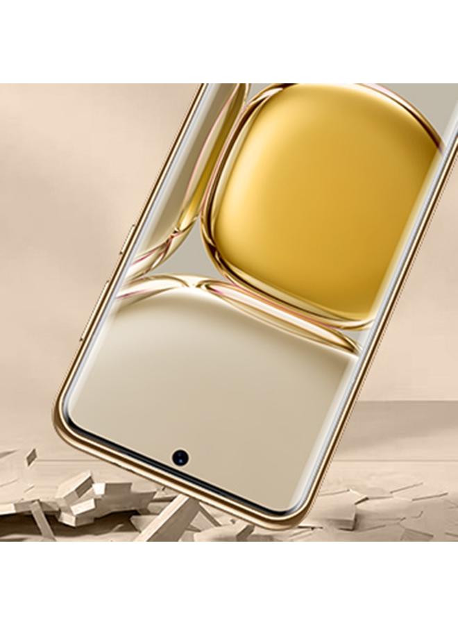 اس-توب جراب لهاتف Huawei Mate 50 RS مصنوع من الجلد الأصلي بنقشة الليتشي - Image 4